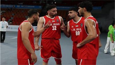  بازی‌های ساحلی آسیا؛ پیروزی بسکتبال ۳ نفره ایران مقابل ماکائو