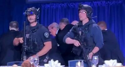  لحظات پُراسترس خروج ترامپ از محل تیراندازی