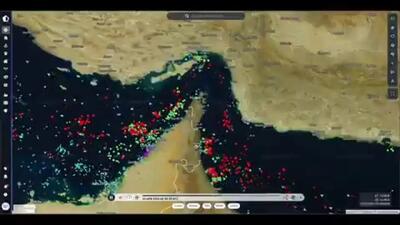  ببینید/ آخرین وضعیت تردد در تنگه هرمز