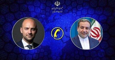  گفتگوی تلفنی عراقچی با وزیر امور خارجه فرانسه برای دستیابی به یک راه‌حل دیپلماتیک