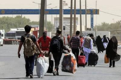  فرمانداری: ۸۵۶ تبعه ایرانی مقیم کشورهای عربی در ۳۶ روز گذشته از مرز دوغارون وارد ایران شدند