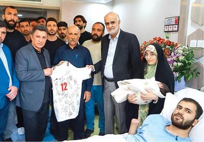  طلای رستمی تقدیم به قهرمان وطن