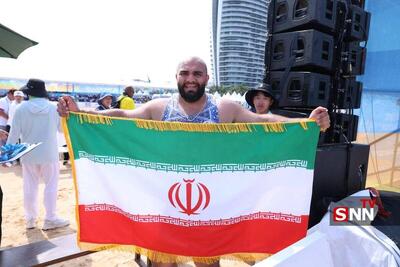  کسب نخستین مدال طلای ایران در مسابقات آسیایی ساحلی