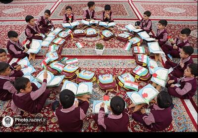  «فرشتگان مقاومت»به یاد شهدای میناب با حضور 12 هزار قرآن‌آموز تصاویر - تسنیم
