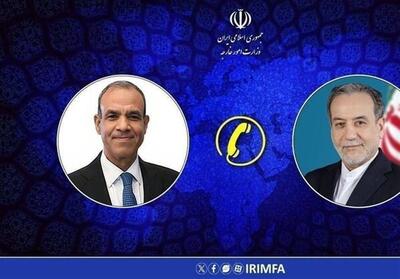  گفتگوی تلفنی وزیران خارجه ایران و مصر - تسنیم