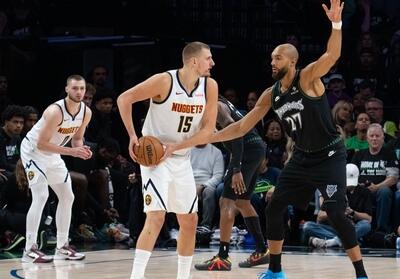  درگیری بازیکنان دنور و مینه سوتا در NBA - تسنیم