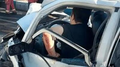  تصادف شدید در خیابان امام خمینی تهران