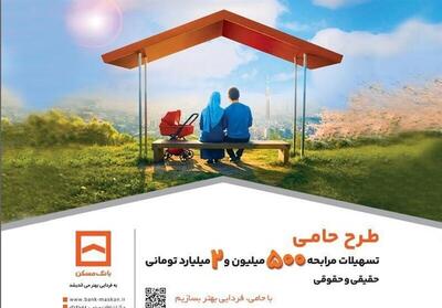 طرح «حامی» بانک مسکن برای همه نیازها و سلیقه‌ها