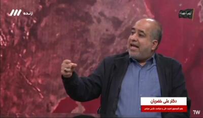  کنایه خضریان به یک نماینده مجلس: عنوان وطن‌فروش برای این آدم فحش نیست