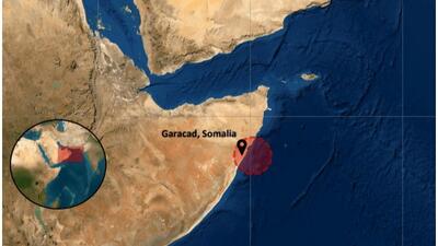 یک کشتی در آب‌های سومالی ربوده شد + عکس
