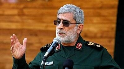  سردار قاآنی: روی حمایت از حزب‌الله و جبهه مقاومت تمرکز کرده‌ایم