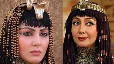  فیلم / لیلا بلوکات : من زیباتر از کتایون ریاحی ام  بویژه در سریال یوزارسیف /  زیباترین زن مصر زلیخا نبود بلکه نفرتیتی بوده