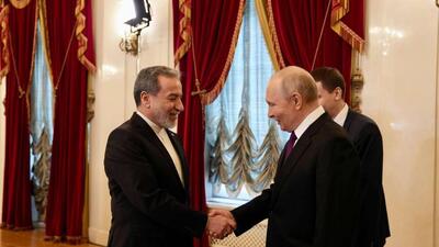  پوتین: مردم ایران شجاعانه و قهرمانانه برای حاکمیت خود می‌جنگند