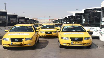  آغاز فرآیند تعیین خسارت تاکسی‌ها در پایانه ارم سبز