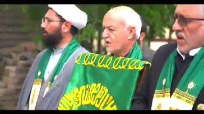 مشهد در «دورود» تجلی یافت؛ کاروان «زیر سایه خورشید» دل‌های مشتاق را به حرم امام رضا (ع) گره زد + فیلم