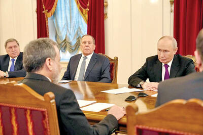  ملاقات با پوتین در سن‌‌پترزبورگ