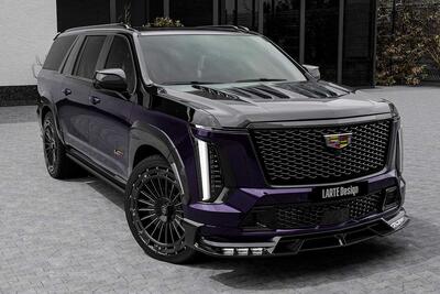  کادیلاک اسکالید V با کیت لارته دیزاین، لباس اسپرت برای شاسی‌بلند بزرگ - پدال