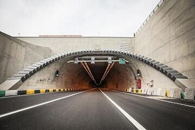  باند شمالی تونل شهدای غزه امشب مسدود است