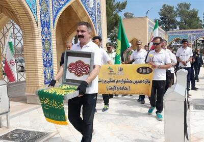  کاروان دوندگان «جاده ولایت» به بردسکن رسید - تسنیم