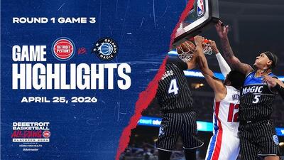  خلاصه بسکتبال اورلاندو مجیک - دیترویت پیستونز