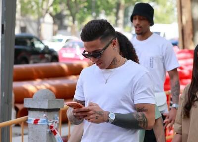  انزو فرناندز در مادرید شکار شد