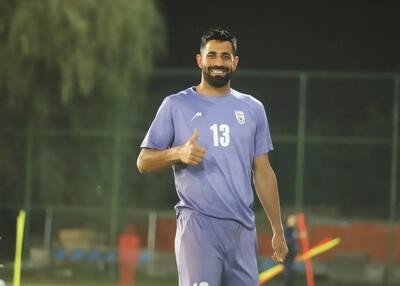  کنعانی برای جام جهانی گرم می‌کند (عکس)