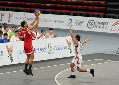  صعود بسکتبال سه نفره به مرحله یک هشتم نهایی