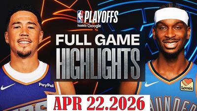  خلاصه بسکتبال فینیکس سانز - اوکلاهاما سیتی تاندر