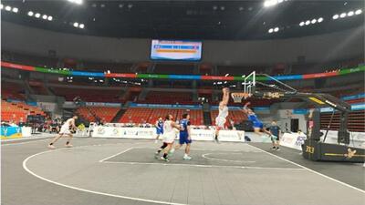  صعود بسکتبال سه‌به‌سه ایران به یک‌چهارم نهایی با غلبه بر هنگ کنگ