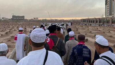  ورود بیش از ۱۶۰۰ زائر ایرانی به مدینه منوره