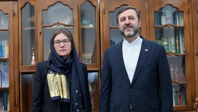  دیدار رئیس کمیته بین‌المللی صلیب سرخ با معاون حقوقی وزارت امور خارجه / غریب‌آبادی: آمریکا و رژیم صهیونیستی ۱۳۰ هزار هدف غیرنظامی را بمباران کردند