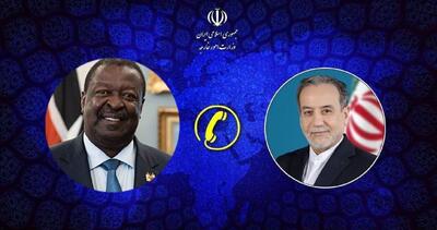  وزیران امور خارجه ایران و کنیا گفت‌وگو کردند
