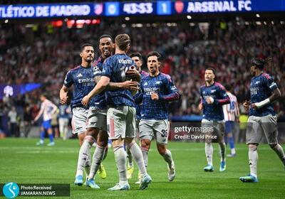  نیمه نهایی لیگ قهرمانان اروپا| اتلتیکومادرید1-1 آرسنال (نیمه دوم)+عکس و ویدیوی گل