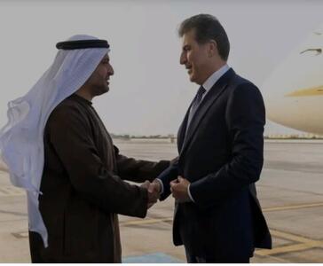  سفر رئیس اقلیم کردستان عراق به امارات