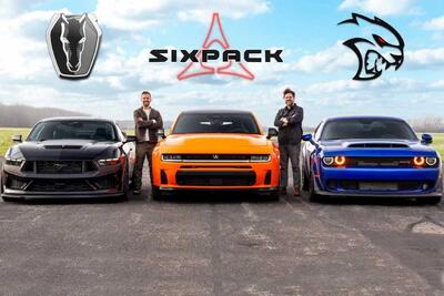  درگ دوج چارجر جدید با چلنجر هلکت و موستانگ دارک هورس، کدام سریع‌تر است؟ - پدال