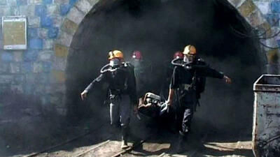  ریزش معدن در طبس / دقایقی قبل رخ داد