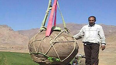 کشف کوزه عظیم الجثه باستانی پر از سکه های طلا در تخت جمشید + عکس گنج نفیس