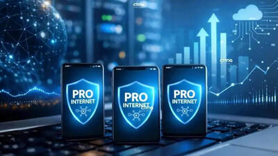  سودجویی با خط سفید واینترنت پرو روی میز دستگاه قضا