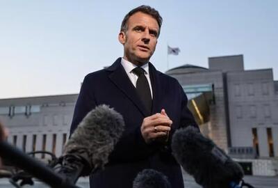  مکرون با ایران گفتگو خواهیم کرد؛ امیدوارم بتوانیم ذینفعان را متقاعد کنیم