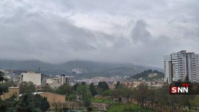  رگبار و رعد و برق در ۱۷ استان