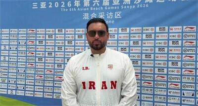  قدسی‌نژاد پس از قهرمانی ایران در واترپلو ساحلی: این مدال طلا را به مردم ایران تقدیم می‌کنیم