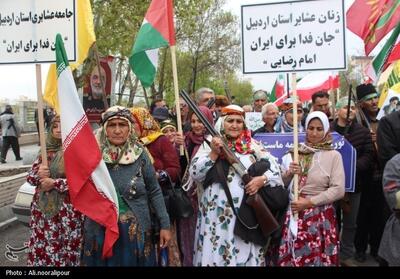  رزمایش اقتدار جان فدایان ایران امام رضایی در اردبیل - تسنیم