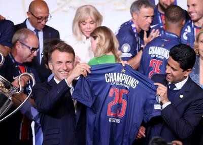  مکرون: عاشق مارسی‌ام ولی امشب پاریسی هستم!