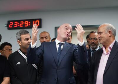  جلسه اضطراری اینفانتینو با مقامات فوتبال ایران