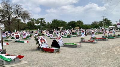  باغ‌موزه ایثار و شهادت بر مزار ۱۶۸ دانش‌آموز شهید میناب ساخته می‌شود