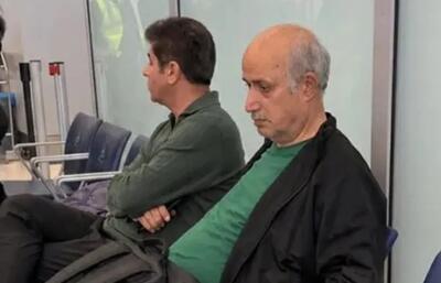  مهدی تاج در فرودگاه کانادا؛ وقتی به او ویزا ندادند (عکس)