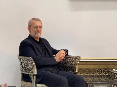  تصاویری از پیکر شهید لاریجانی و فرزندش در معراج شهدا