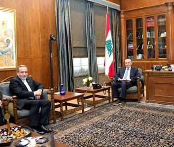  رایزنی عراقچی با رئیس مجلس لبنان درباره روند مذاکرات اسلام‌آباد