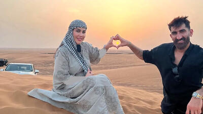  عکس ها / نگاهی به چیدمان ساده  خانه پدر علیرضا بیرانوند / خانه مجلل اکرم بانو و خانه پدرشوهرش را مقایسه کنید