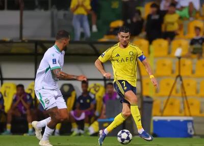  واکنش رونالدو به شعار هواداران الاهلی:من پنج لیگ قهرمانان دارم